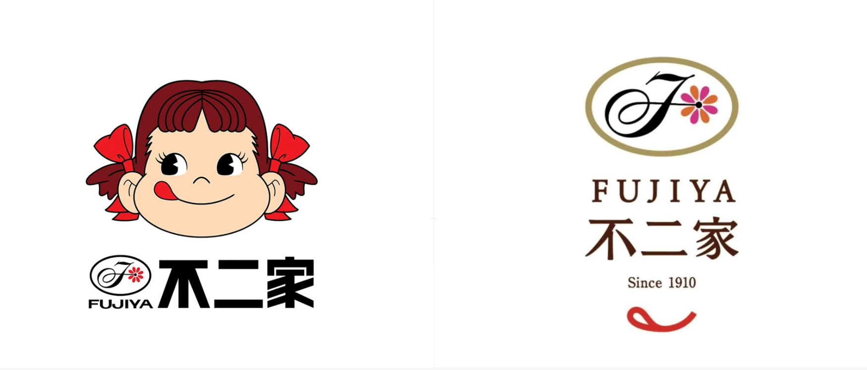 不二家食品品牌形象升級